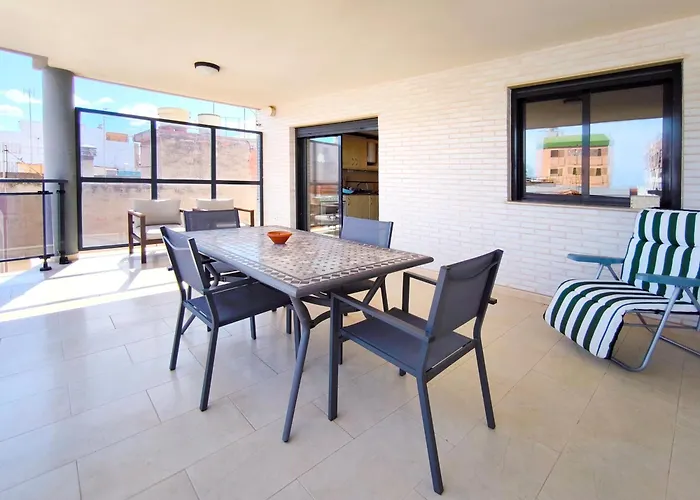 Con Terraza Junto Al Mar En Moncofa Apartamento *